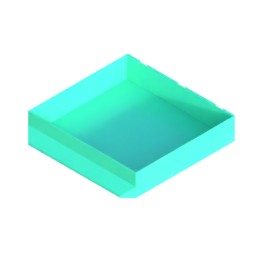 Render of MODULITH 240 Classic Drawer - 3W-1H